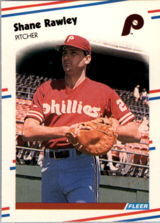 1988 Fleer Mini Baseball Cards 100     Shane Rawley